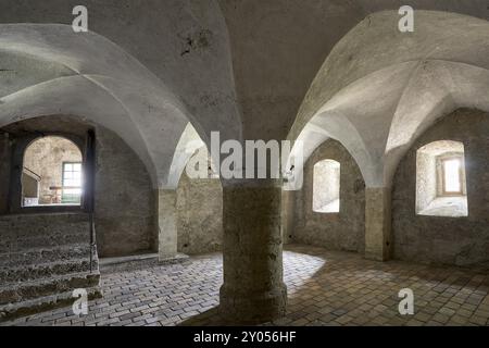 Keller des Alten Schlosses Gmuend in Kärnten, Kärnten, Österreich, Europa Stockfoto