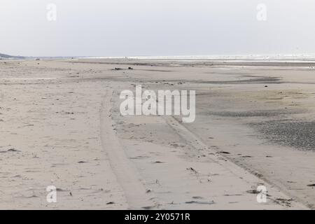 Sanddüne in der Nähe von Oerd, Ameland Island, Friesland, Niederlande Stockfoto