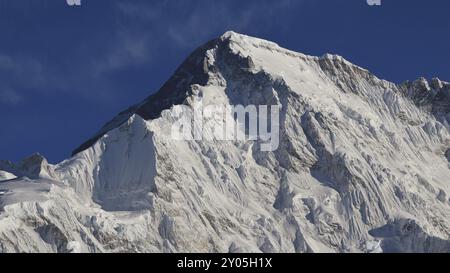 Mount Cho Oyu von Gokyo aus gesehen Stockfoto