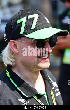 Monza, Italien. September 2024. Valtteri Bottas (FIN) sauber aussehen. 01.09.2024. Formel-1-Weltmeisterschaft, Rd 16, Grand Prix Von Italien, Monza, Italien, Wettkampftag. Das Foto sollte lauten: XPB/Alamy Live News. Stockfoto