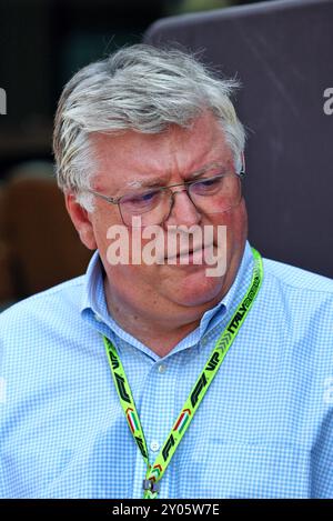 Monza, Italien. September 2024. Otmar Szafnauer (USA). 01.09.2024. Formel-1-Weltmeisterschaft, Rd 16, Grand Prix Von Italien, Monza, Italien, Wettkampftag. Das Foto sollte lauten: XPB/Alamy Live News. Stockfoto