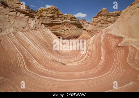 Die Welle im Paria Canyon Stockfoto