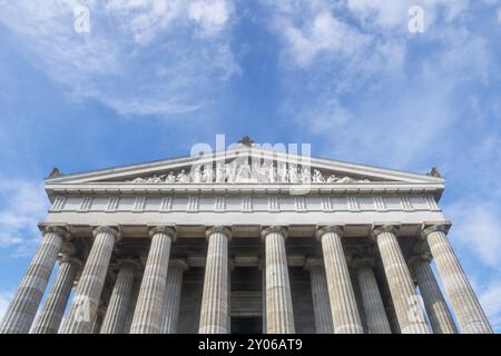 Walhalla neben Regensburg Deutschland Stockfoto