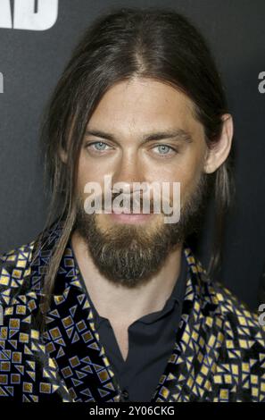 Tom Payne bei der Premiere von AMCs „The Walking Dead“ Staffel 9, die am 27. September 2018 im DGA Theater in Los Angeles, USA, stattfand Stockfoto