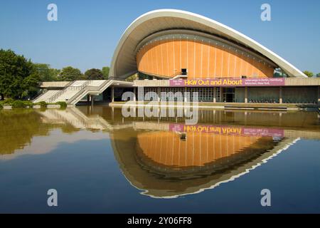 Haus der Kulturen der Welt in Berlin, Deutschland, Europa Stockfoto