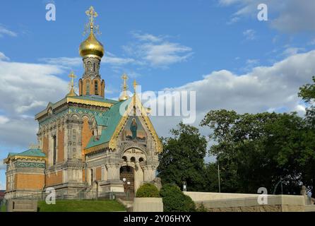 Russische Kapelle Darmstadt Stockfoto