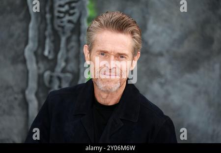 Willem Dafoe nimmt an der britischen Premiere von „Beetlejuice BeetleJuice“ am Cineworld Leicester Square in London Teil. Stockfoto