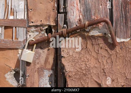 Tür in Vejer de la Frontera/Spanien Stockfoto