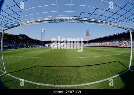 Zwolle, Niederlande. September 2024. ZWOLLE, NIEDERLANDE - 1. SEPTEMBER: Das MAC³PARK stadion während eines niederländischen Eredivisie-Spiels zwischen PEC Zwolle und Heracles Almelo im MAC³PARK stadion am 1. September 2024 in Zwolle, Niederlande. (Foto von Raymond Smit/Orange Pictures) Credit: Orange Pics BV/Alamy Live News Stockfoto