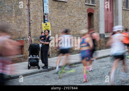 The Big Half 2024, London, Vereinigtes Königreich, 1. September 2024 Ehimetalor Unuabona/Alamy Live News Stockfoto