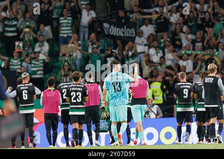 Vladan Kovacevic während des Spiels der Liga Portugal zwischen den Mannschaften Sporting CP und FC Porto im Estadio Jose Alvalade (Maciej Rogowski) Stockfoto