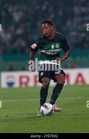 Geny Catamo während des Spiels der Liga Portugal zwischen den Teams des Sporting CP und des FC Porto im Estadio Jose Alvalade (Maciej Rogowski) Stockfoto