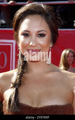 Cheryl Burke bei den ESPY Awards 2012, die am 11. Juli 2012 im Nokia Theatre L.A. Live in Los Angeles stattfanden Stockfoto