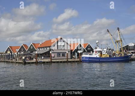 Texel, Niederlande. August 2022. Der Hafen von Oudeschild auf der Insel Texel Stockfoto