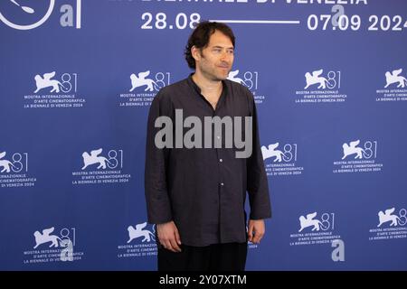 Regisseur Jon Watts nimmt am 81. Internationalen Filmfestival von Venedig am 1. September 2024 im Palazzo del Casino in Venedig Teil. ©Foto: Cinzia Camela. Stockfoto