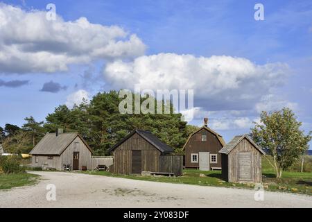 Danbo Naturschutzgebiet in Gotland in Schweden Stockfoto