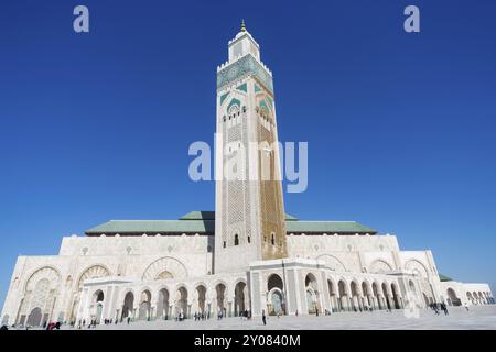 Hassan II Moschee in Casablanca, Marokko, Afrika Stockfoto