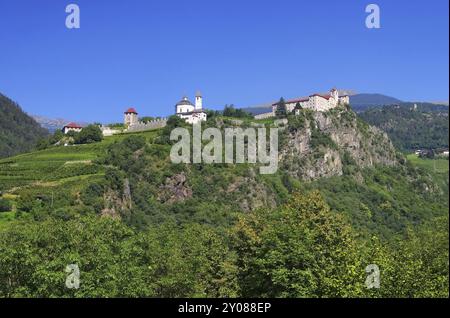 Kloster Saeben in Südtirol, Kloster Saeben in Südtirol Stockfoto