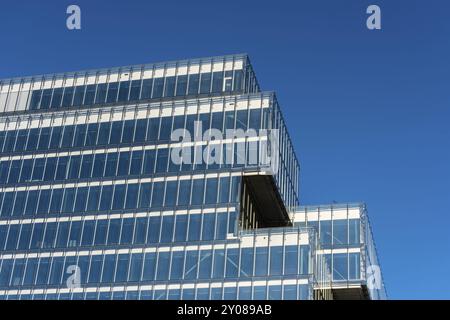 Göteborg, Schweden, 17. Oktober 2021: Detail des Außenbereichs des Platinan Bürokomplexes, Europa Stockfoto