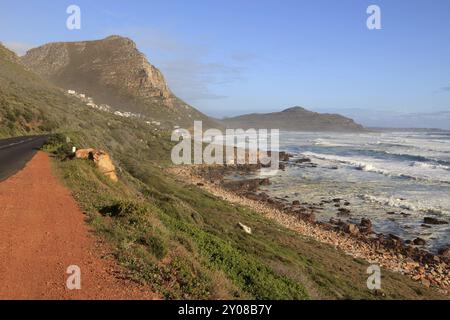 Küstenstraße in Südafrika Stockfoto