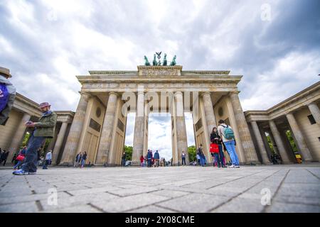 Brandenburger Tor in Berlin Stockfoto