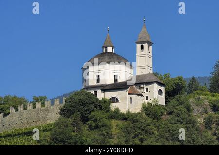 Kloster Saeben in Südtirol, Kloster Saeben in Südtirol Stockfoto