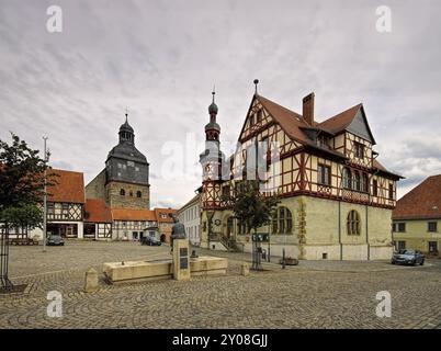 Harzgerode-01 Stockfoto