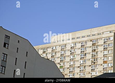 Fertigbauten in Warschau Stockfoto