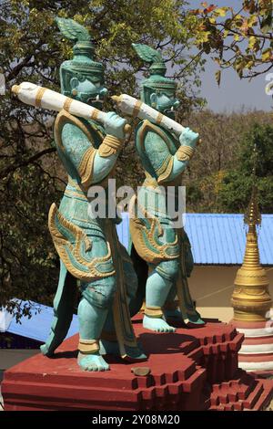 NATs Buddhistische Schutzgeister Stockfoto