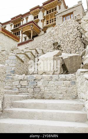 Der Shey-Palast bei Leh in Ladakh, Indien, Asien Stockfoto