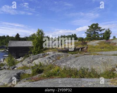 Aus Wikipedia: Gaevle-Fischer (auf Schwedisch gaevlefiskarna) waren Fischer aus der schwedischen Stadt Gaevle, die an der Küste von Hering fischten Stockfoto