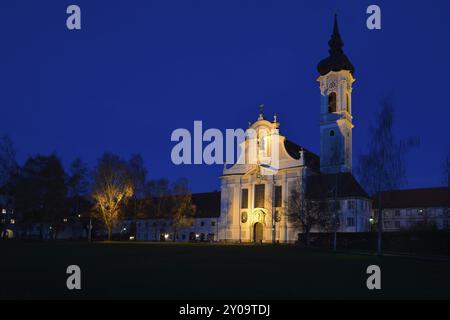 Marienmünster Mariae Himmelfahrt in Diessen Stockfoto