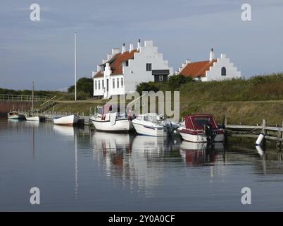 Logstor am Limfjord in Nordjütland Stockfoto