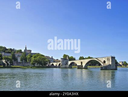 Avignon Bridge, Avignon Bridge 04 Stockfoto