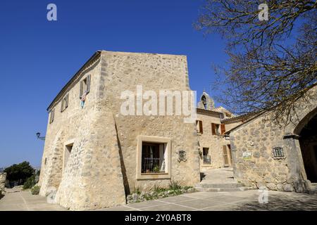 Castillo de Alaro, ubicado en el Puig d'Alaro, con una Altitud de 822 m, sierra de Tramuntana, Mallorca, balearen, spanien Stockfoto