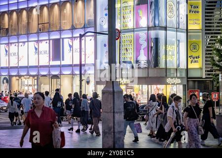 Japan, Tokio, Harajuku, Straßenszene Stockfoto