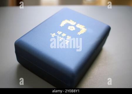 Seoul Metropolitan City, Provinz Gyeonggi, Republik Korea - 2. September 2024: President's Gift, Präsident Yoon Seokyeol der Republik Korea Stockfoto