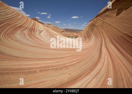 Die Welle im Paria Canyon Stockfoto