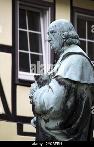 Herderdenkmal in Bueckeburg Stockfoto