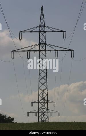 Stromleitung Stockfoto
