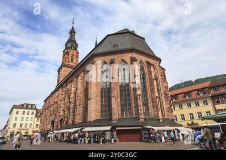 Marketplace, Heidelberg, Deutschland, Europa Stockfoto