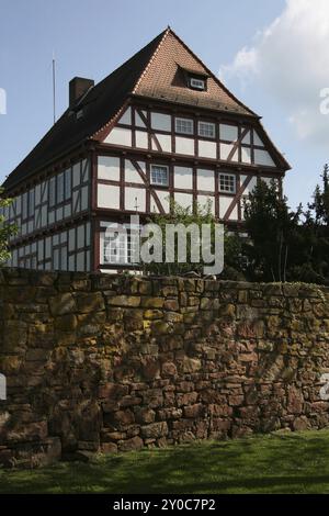 Fachwerkhaus in Bad Hersfeld Stockfoto