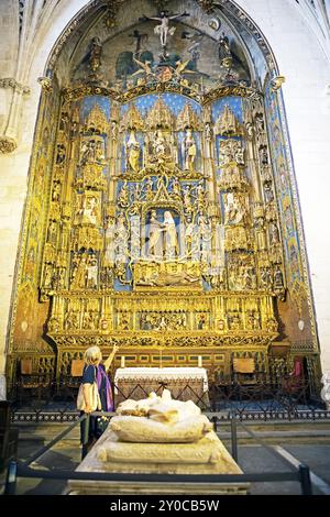 Capilla de Santa Ana oder Kapelle St. Ana in der Kathedrale Santa Maria von Burgos, Altstadt, Provinz Burgos, Kastilien und Leon, Spanien, Europa Stockfoto