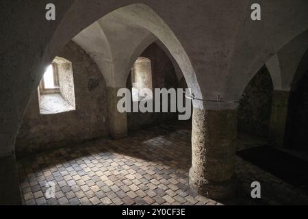 Keller des Alten Schlosses Gmuend in Kärnten, Kärnten, Österreich, Europa Stockfoto