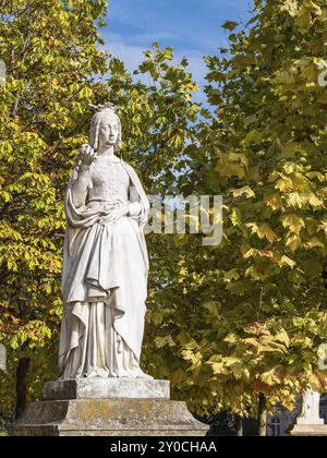 Skulptur in den Jardin du Luxembourg in Paris, Frankreich, Europa Stockfoto