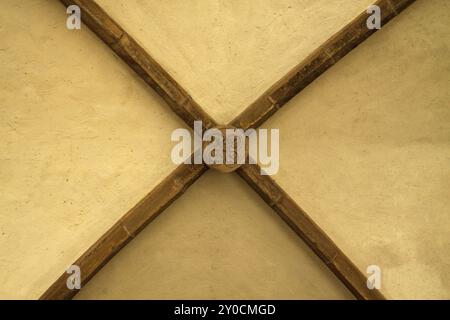 Altes Mindener Rathaus (Arkadendetails) Stockfoto