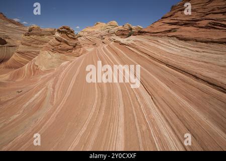 Die Welle im Paria Canyon Stockfoto