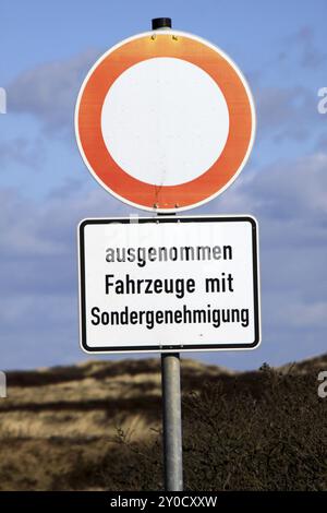 Zutritt verboten Stockfoto