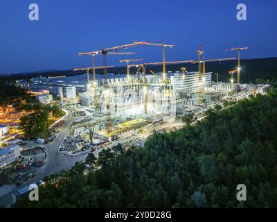 Die Infineon Technologies AG ist ein deutscher Halbleiterhersteller. Das Unternehmen hat seinen Hauptsitz in Neubiberg (Landkreis München) und ist an der F notiert Stockfoto