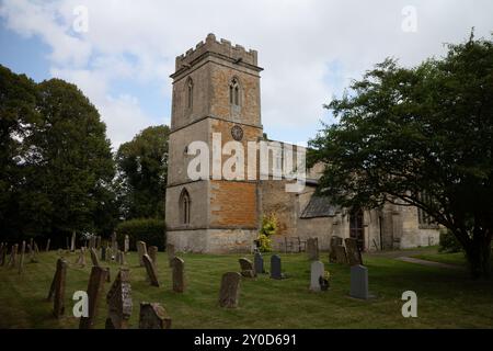 St. Peter and St. Paul Church, Market Overton, Rutland, England, Großbritannien Stockfoto